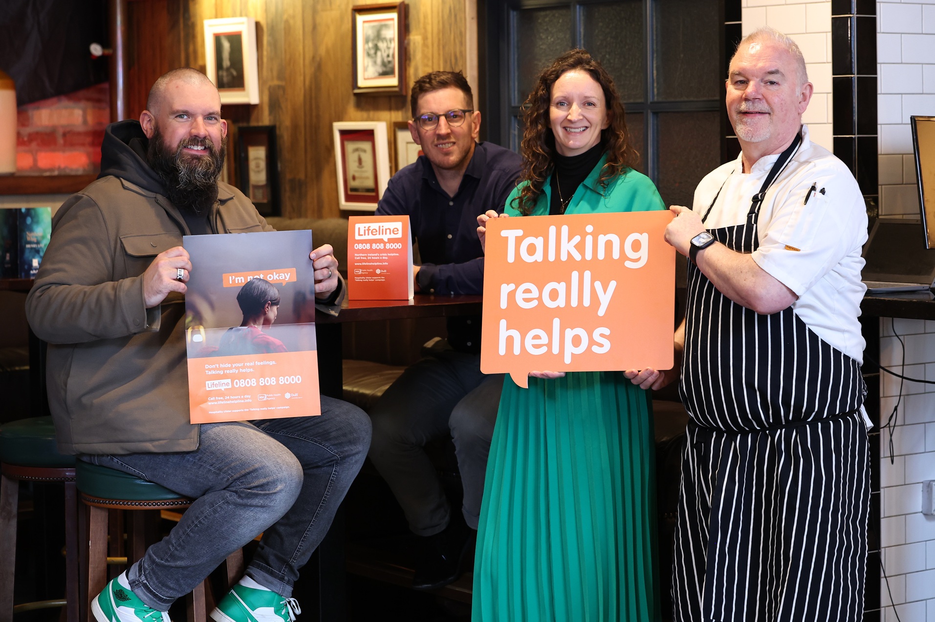 HU SUPPORTS LIFELINE TALKING REALLY HELPS CAMPAIGN