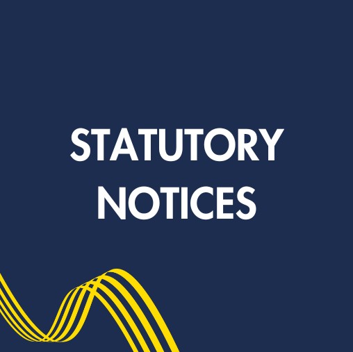 Statutory Notices